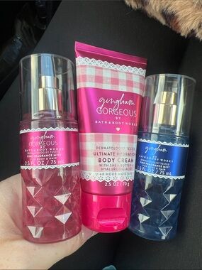 Bath & Body Works Gingham Set Minis